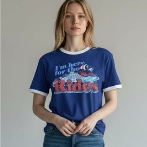 Disney I'm Here For The Rides T-Shirt